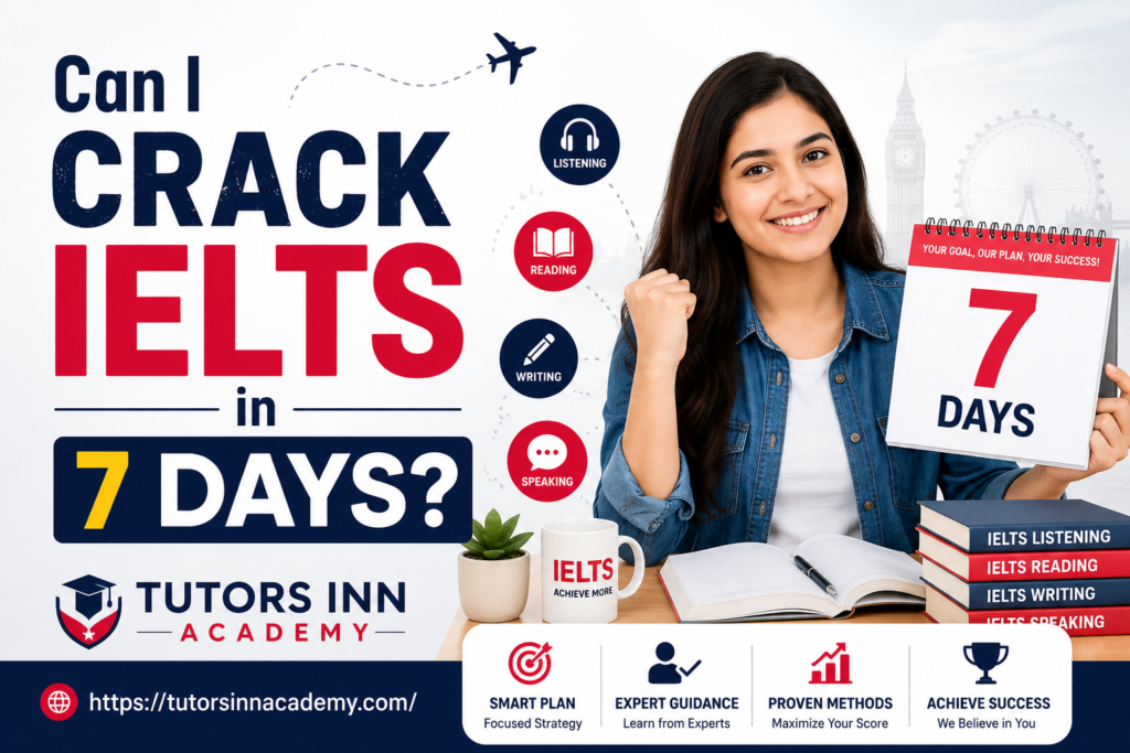 Can I Crack IELTS in 7 Days?